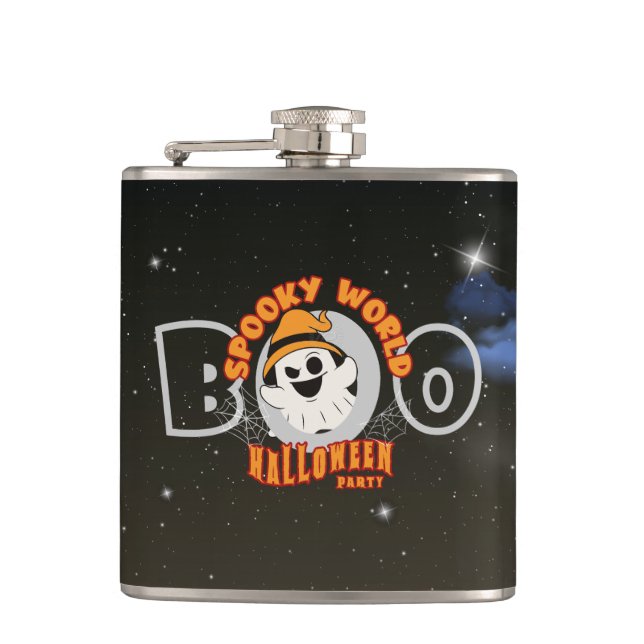 Petaca Fiesta de Halloween de Spooky World | (Anverso)