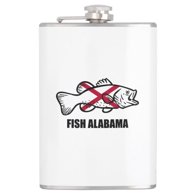 Petaca Fish Alabama (Anverso)
