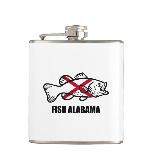Petaca Fish Alabama (Anverso)