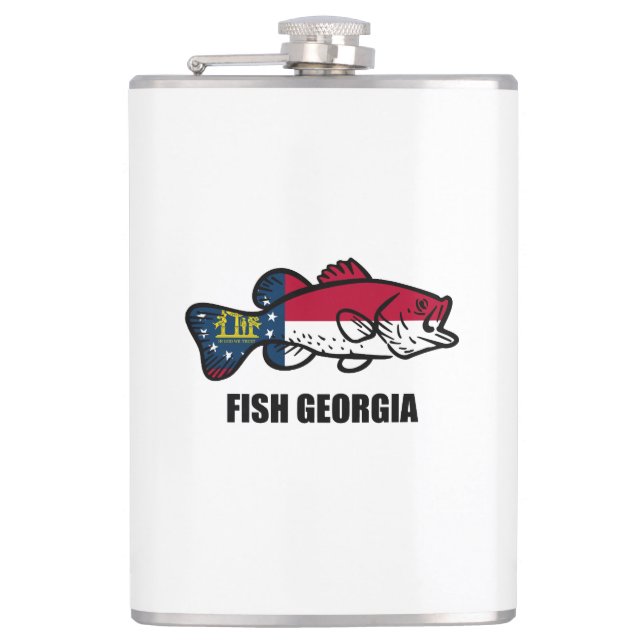 Petaca Fish Georgia (Anverso)