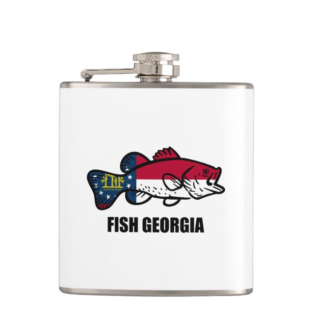 Petaca Fish Georgia (Anverso)