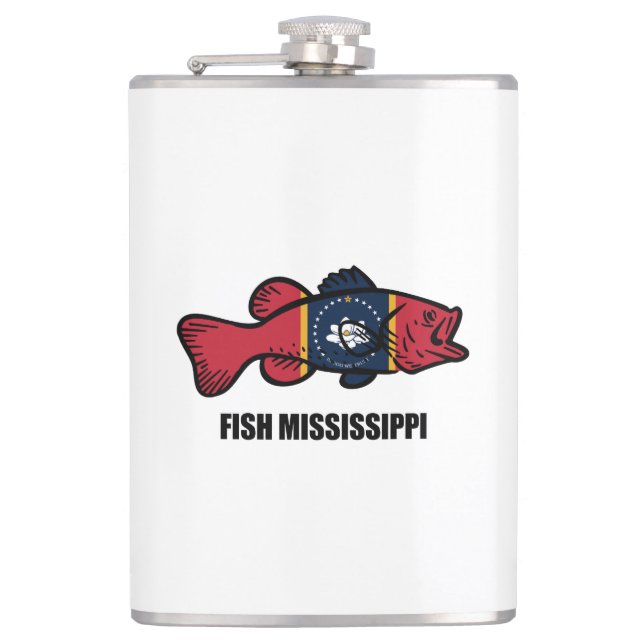 Petaca Fish Mississippi (Anverso)