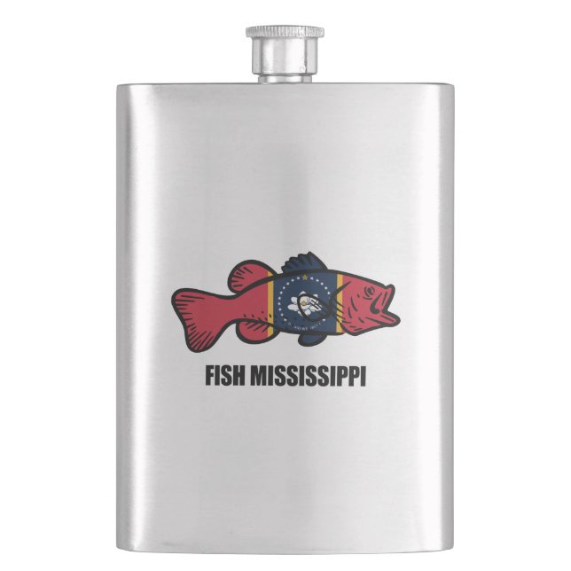 Petaca Fish Mississippi (Anverso)