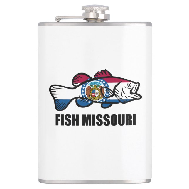 Petaca Fish Missouri (Anverso)