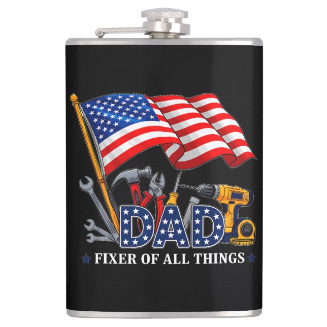 Petaca fixer of all things mechanic dad (Anverso)