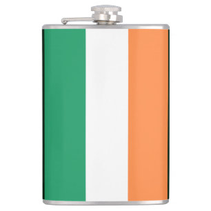 Petaca Flaca de bandera irlandesa