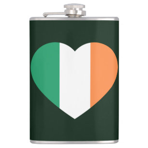 Petaca Flactura de la bandera de Irlanda