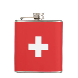 Petaca Flag of Switzerland Svizzera - Suiza Suisse -