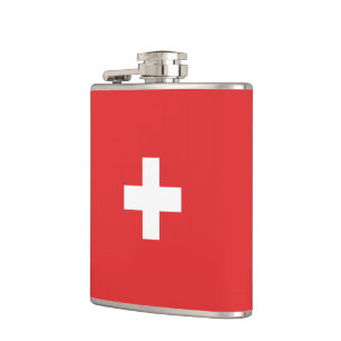Petaca Flag of Switzerland Svizzera - Suiza Suisse -
