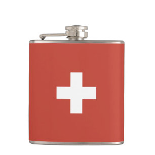 Petaca Flag of Switzerland Svizzera - Suiza Suisse -