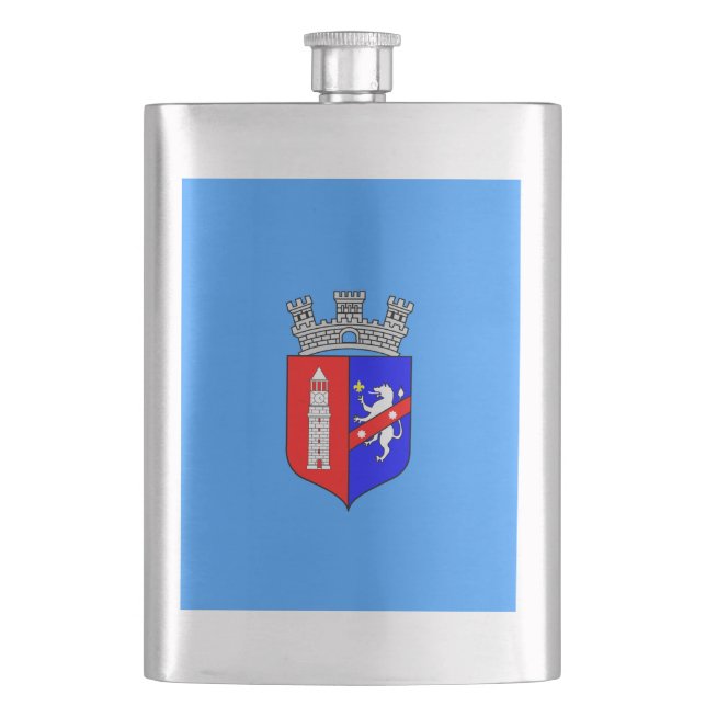 Petaca Flag of Tirana, Albania Flask (Anverso)