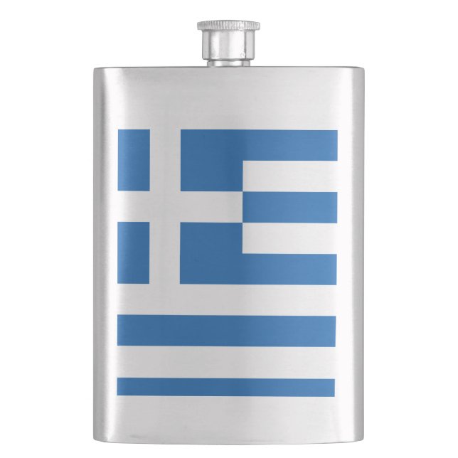 Petaca Flagelo de la bandera griega (Anverso)