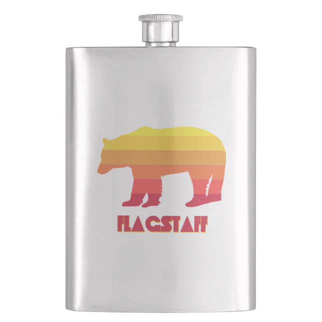 Petaca Flagstaff Arizona Rainbow Bear (Anverso)