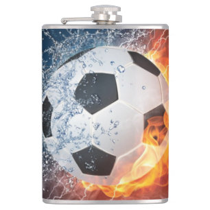 Petaca Flamante Cojín decorativo de fútbol/baloncesto de
