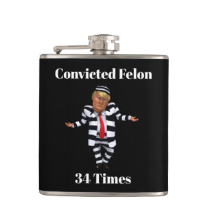 Petaca Flaquete de Felon condenado por Trump