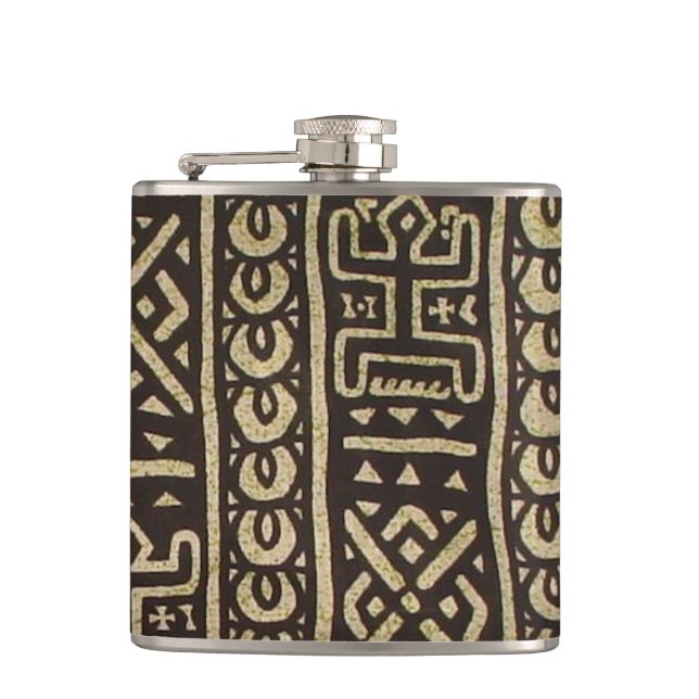 Petaca Flask africano (Anverso)