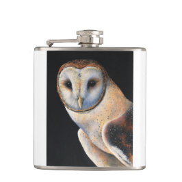Petaca Flask Barn Owl