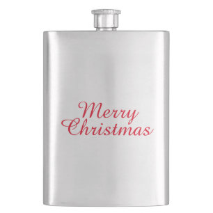 Petaca Flask clásico de navidad