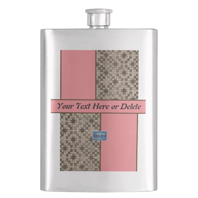 Petaca Flask Classic (Peach LED S.C.C.) RFPMDesigns ©️ 20 (Anverso)