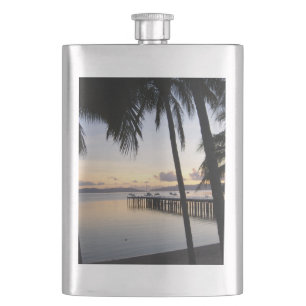 Petaca Flask Classic Sunset Islands