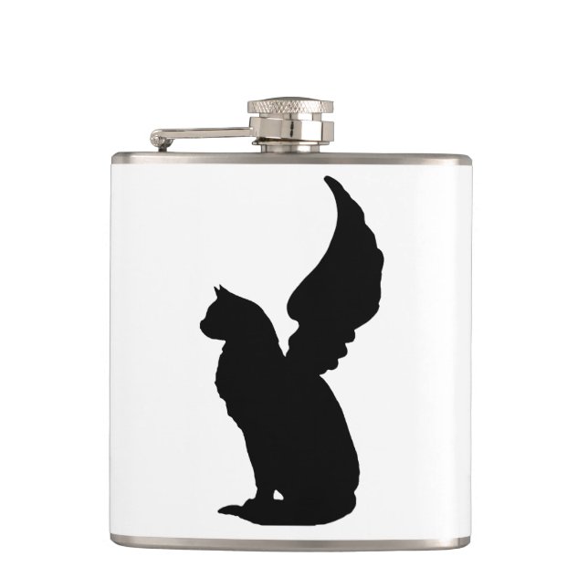 Petaca Flask de Angel Cat (Anverso)