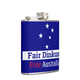 Petaca Flask de Australia libre de dinkum justo