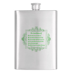 Petaca Flask de bendición irlandesa