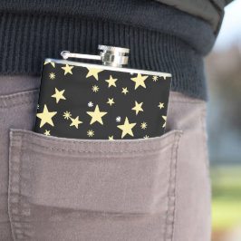 Petaca Flask de caída de estrella