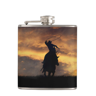Petaca Flask de cowboy de carreras