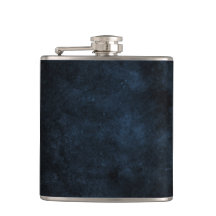 Flask de diseño azul/negro
