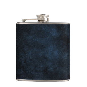 Petaca Flask de diseño azul/negro