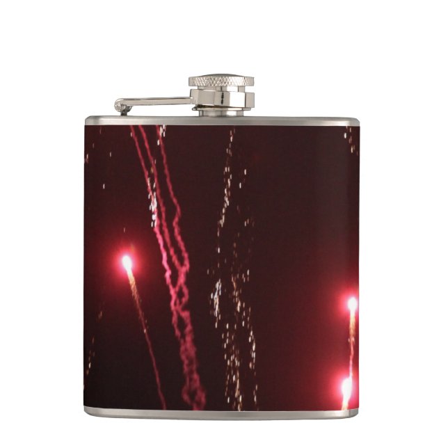 Petaca Flask de Fireworks (Anverso)