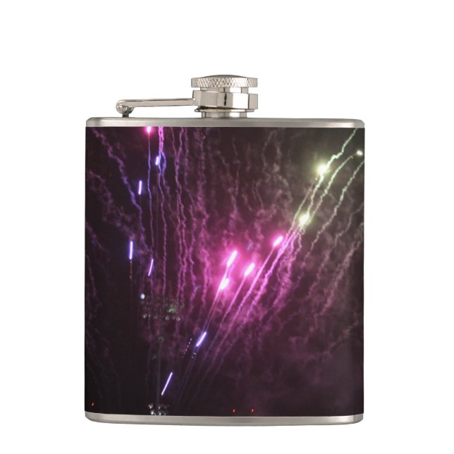 Petaca Flask de Fireworks (Anverso)