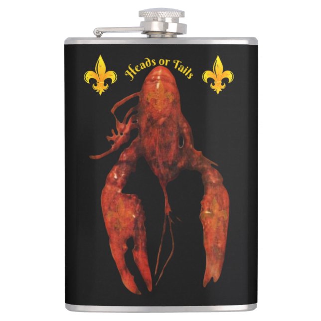 Petaca Flask de gambas (Anverso)