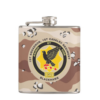 Petaca Flask de la asociación Desert Camo Cav