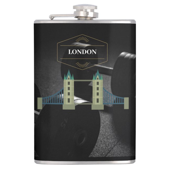 Petaca Flask de Londres (Anverso)