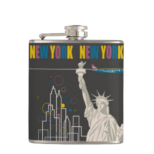 Petaca Flask de Nueva York