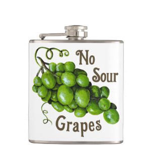 Petaca Flask de uvas