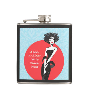 Petaca Flask del tema de la moda, Stunner del pequeño ves
