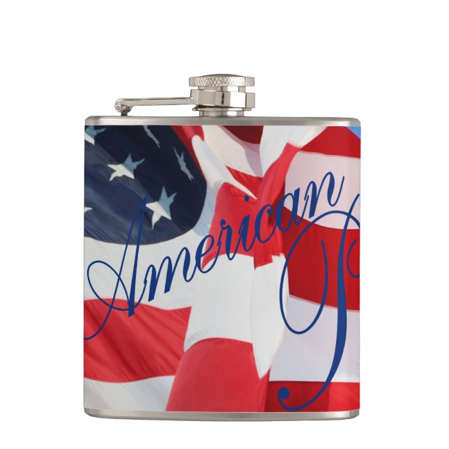Petaca Flask estadounidense (Anverso)
