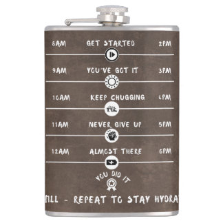 Petaca Flask Forward to Fun - Motivación para beber - div