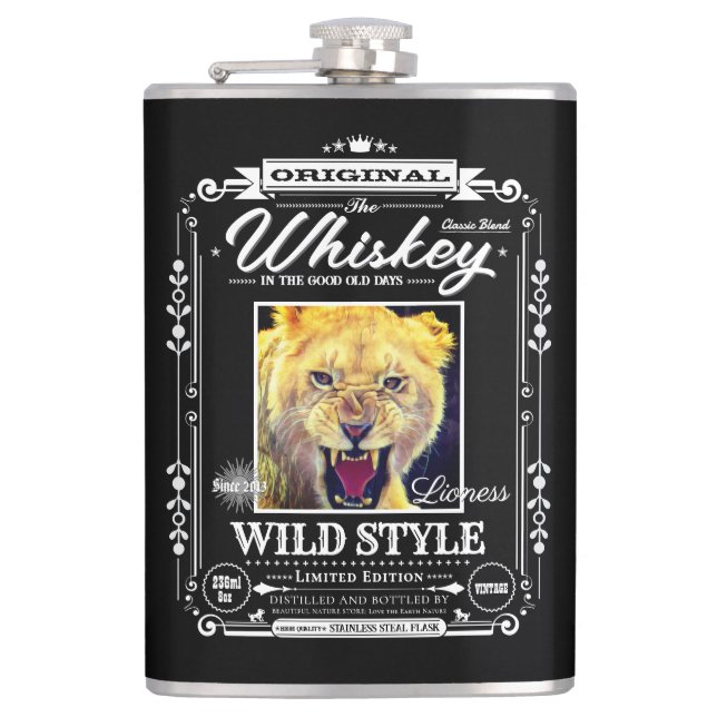 Petaca FLASK_Lioness (Anverso)