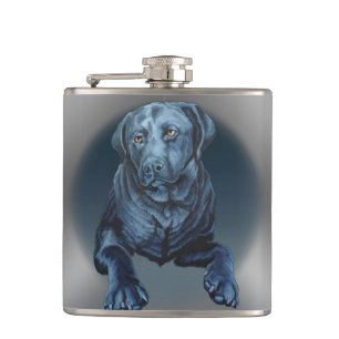 Petaca Flask Personalizado de frascos de laboratorio negr