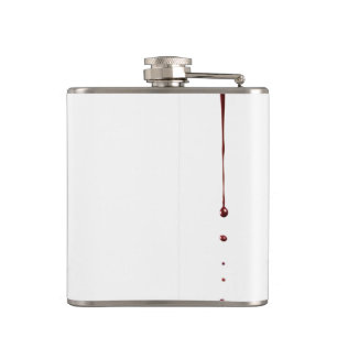 Petaca Flask personalizado zombie goteo de sangre vampiro