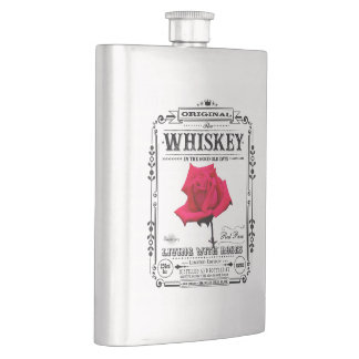 Petaca FLASK_Red Rose
