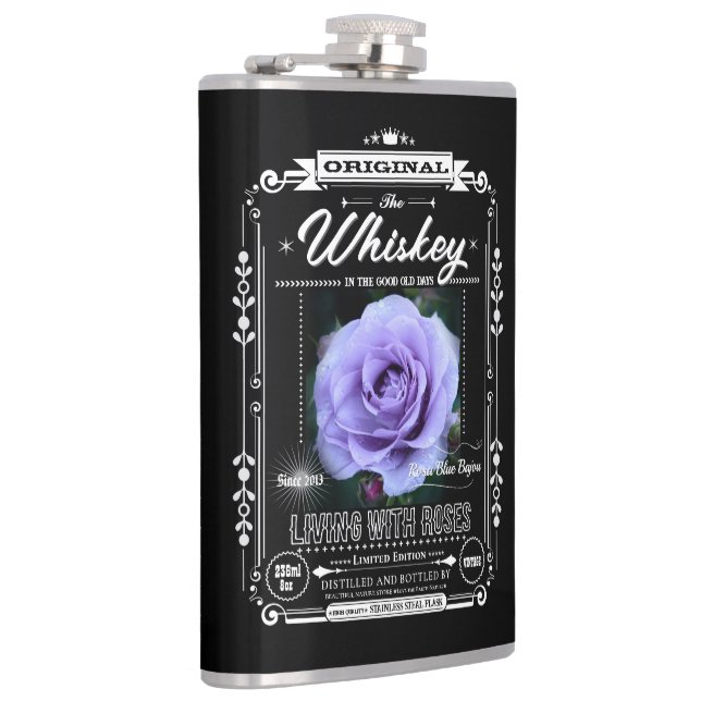 Petaca FLASK_Rosa Blue Bajou (Derecha)