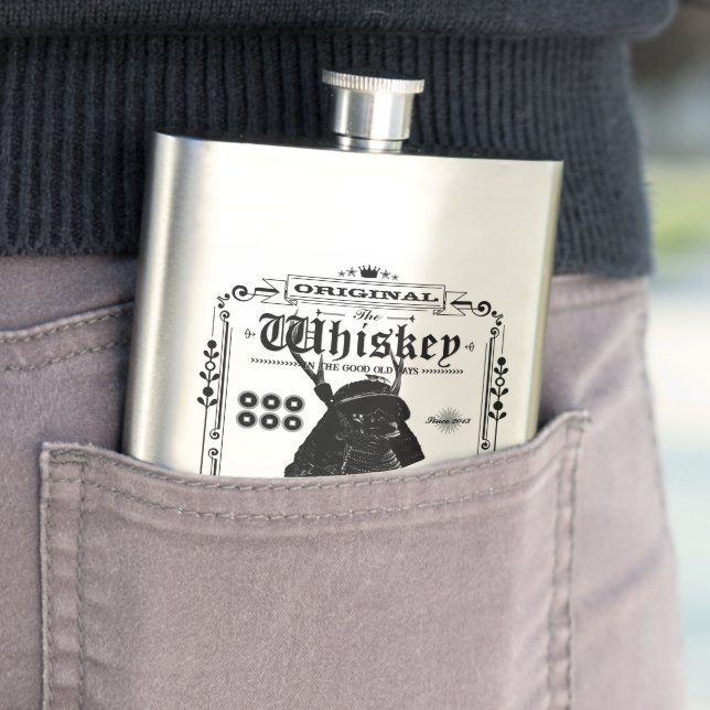 Petaca FLASK_Sanada Yukimura (Black ver.) (In Situ)