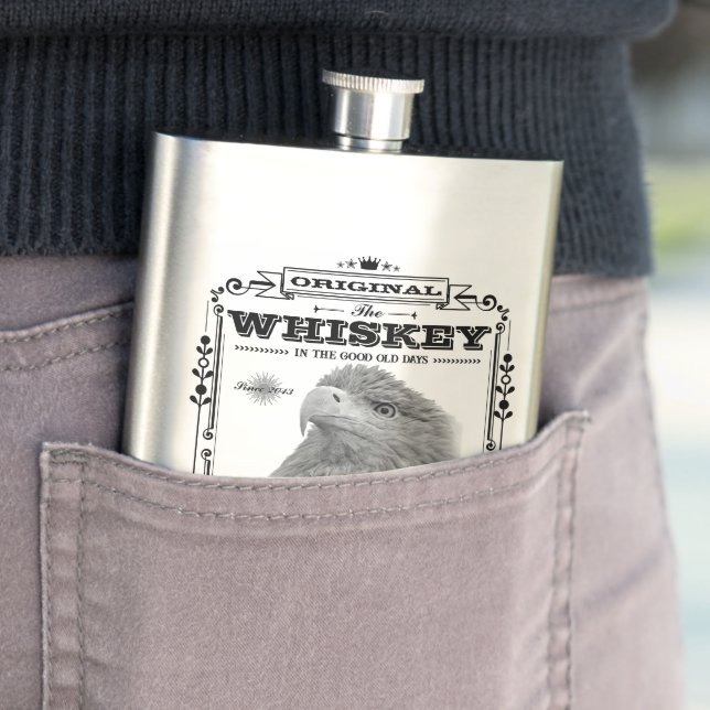 Petaca FLASK_White-tailed Eagle (In Situ)