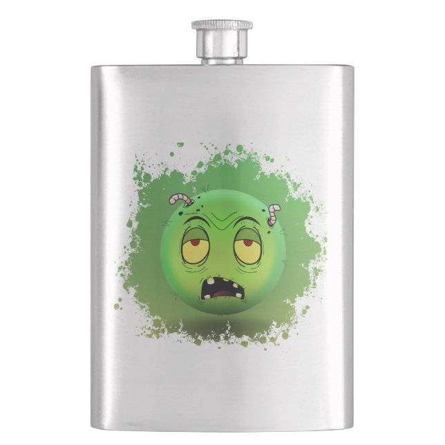 Petaca Flasque Zombiemoji (Anverso)