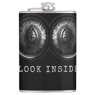 Petaca FlaxLux: Elegante Luces De Lux Con Vinilo.